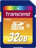   Transcend 32 GB SDHC Class 10